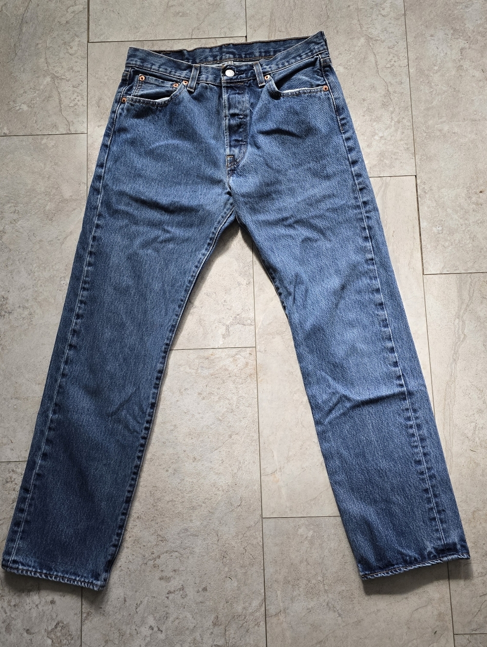 Levi's 501 Original Fit Mens Jeans - Blue 30x30